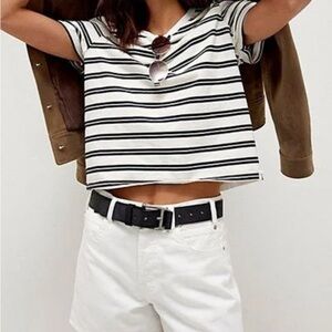 We the Free Tippi White shorts